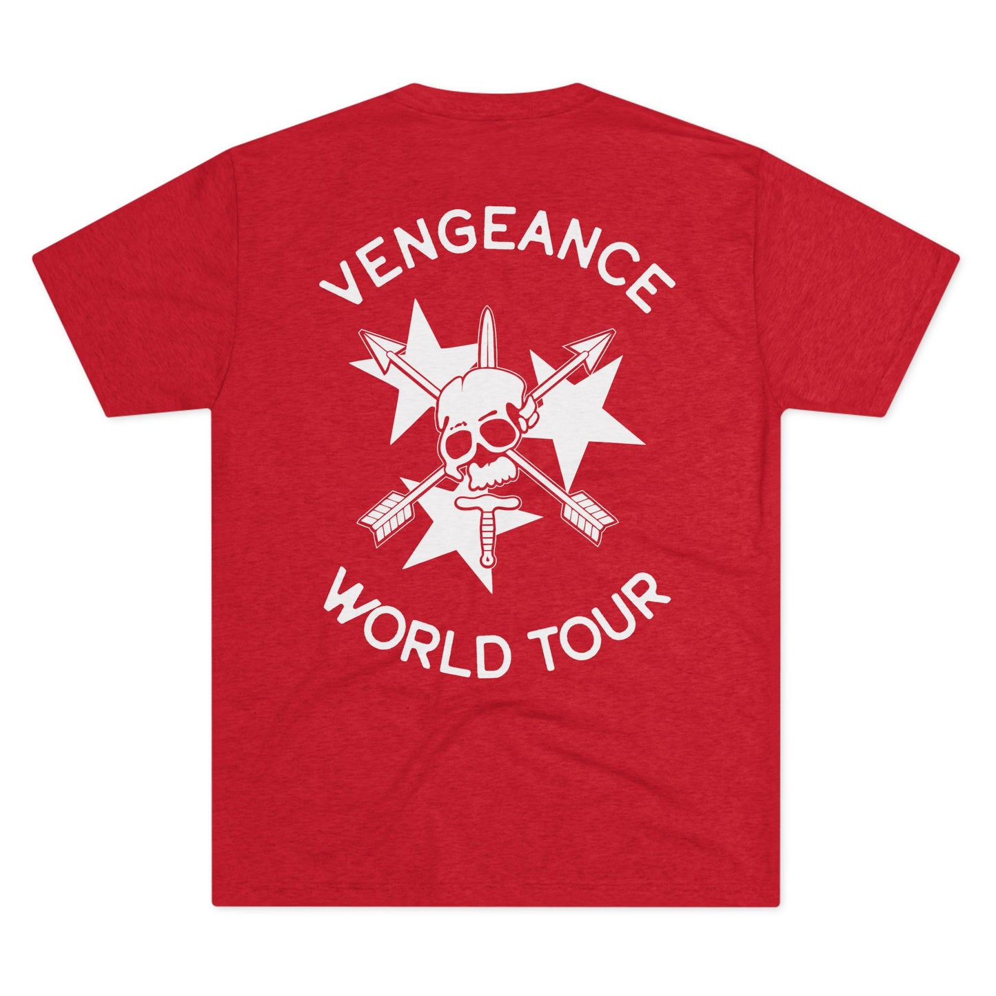 Troop One- Unisex Tri-Blend Crew Tee - Vengeance World Tour