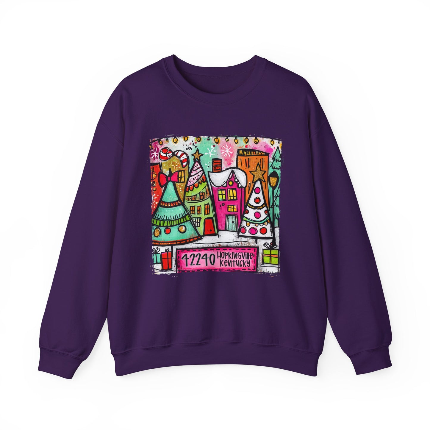 Small Town Christmas Crew Neck Gildan