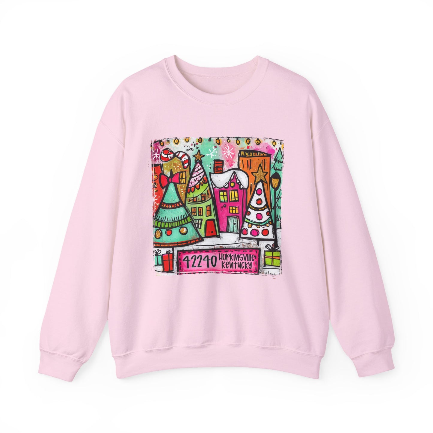 Small Town Christmas Crew Neck Gildan