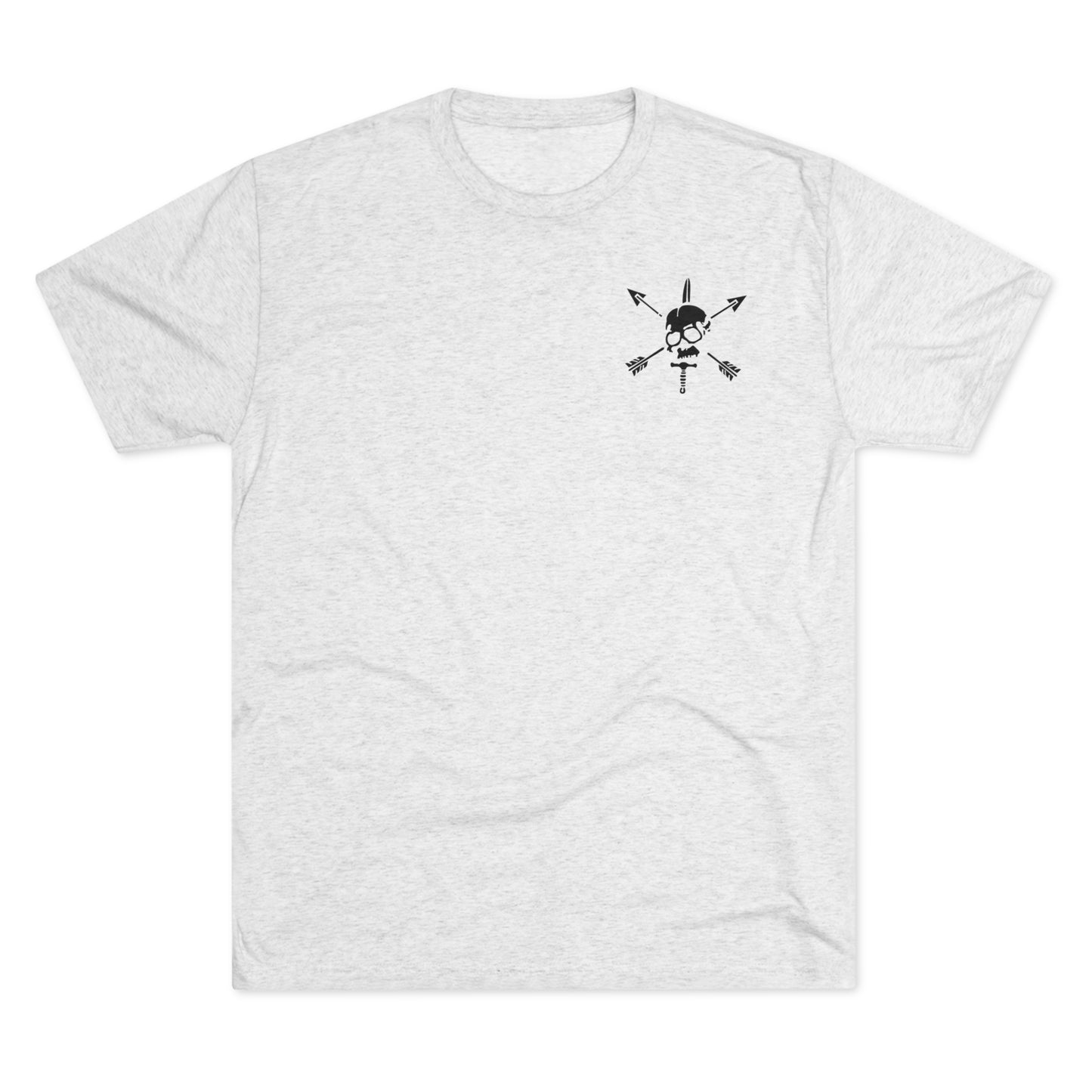 MFT Mustache-Unisex Tri-Blend Crew Tee