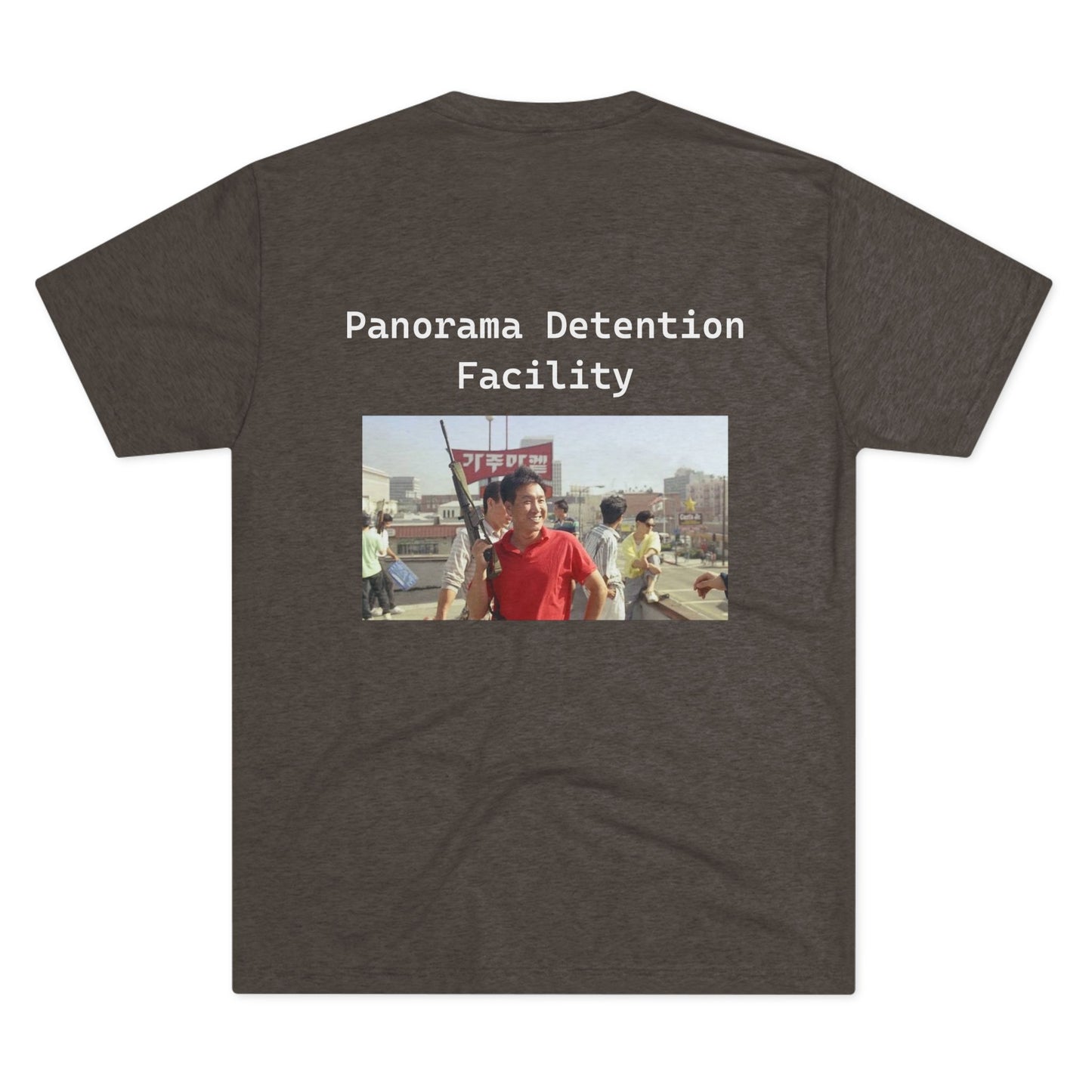 Detention Facility -Unisex Tri-Blend Crew Tee Troop 1