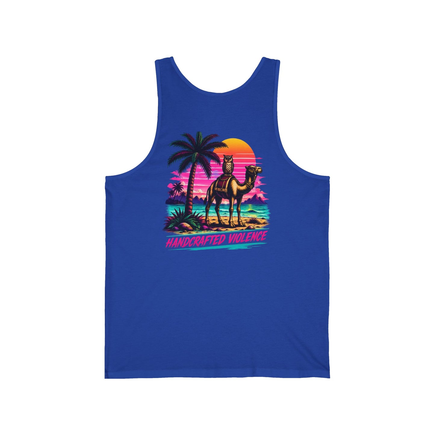 D35 Pocket Logo Unisex Jersey Tank
