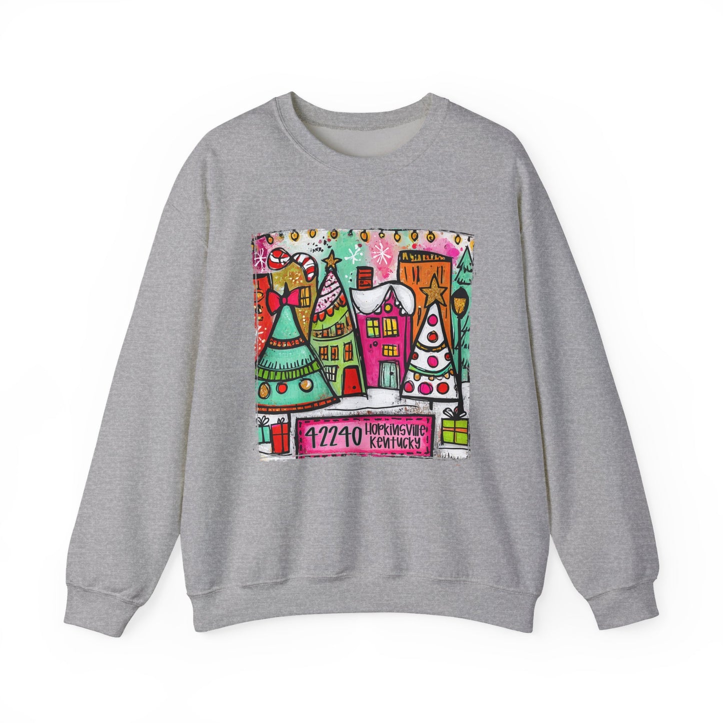 Small Town Christmas Crew Neck Gildan
