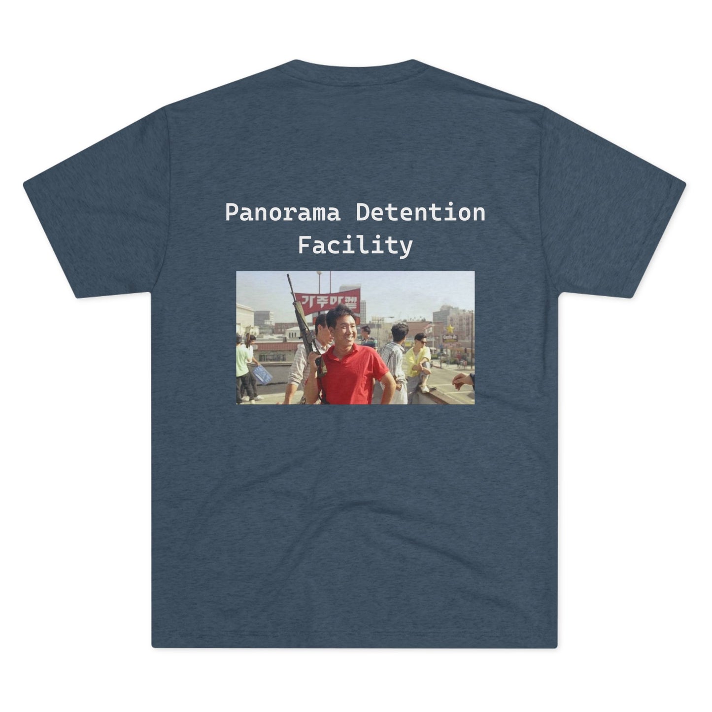 Detention Facility -Unisex Tri-Blend Crew Tee Troop 1