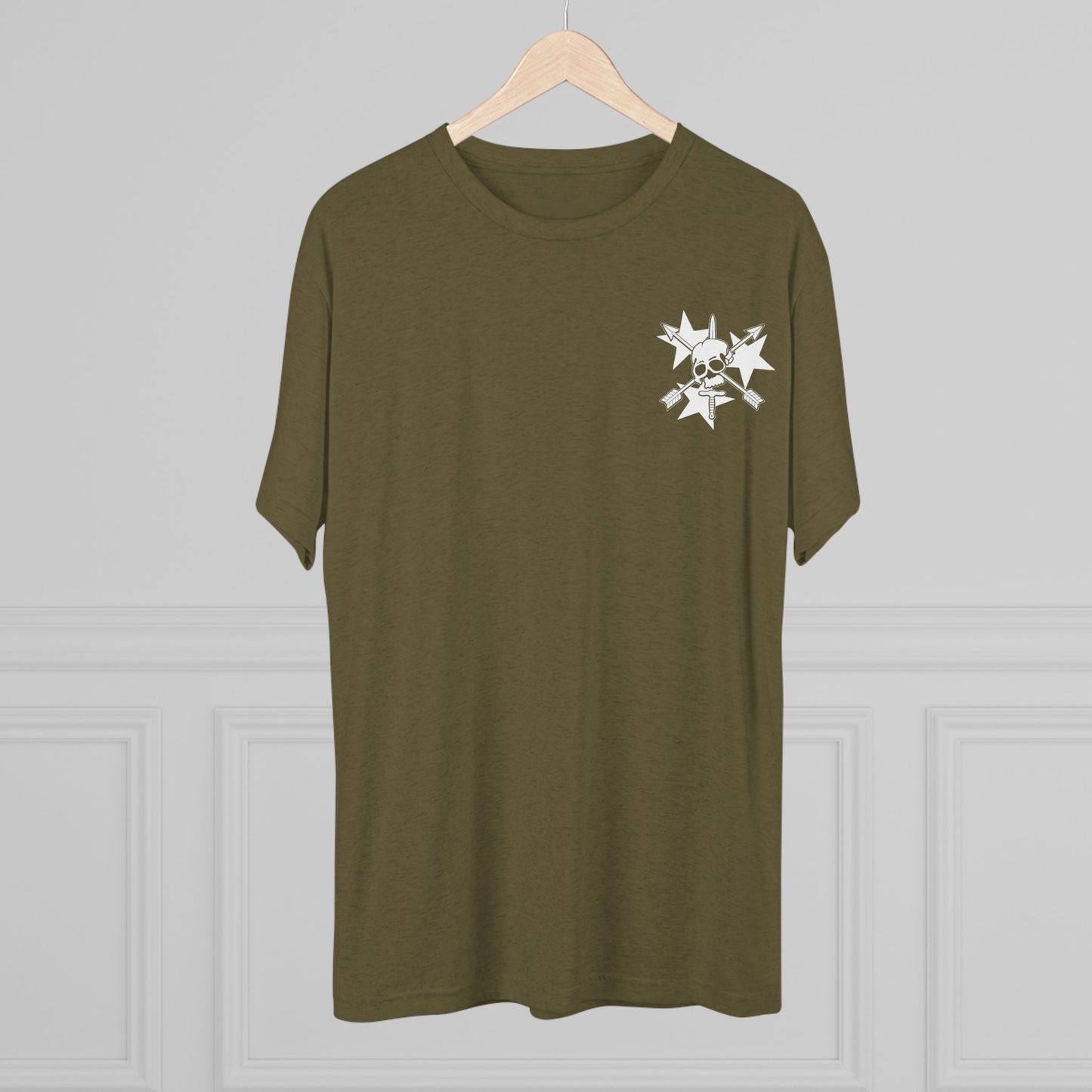 Detention Facility -Unisex Tri-Blend Crew Tee Troop 1