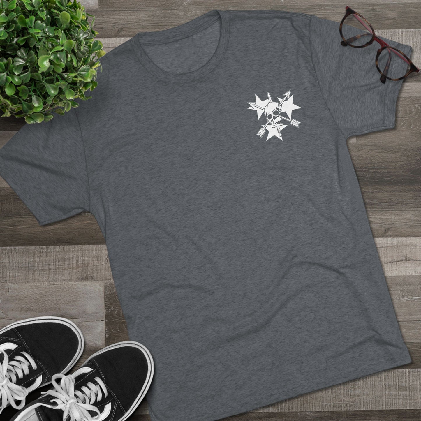 Detention Facility -Unisex Tri-Blend Crew Tee Troop 1