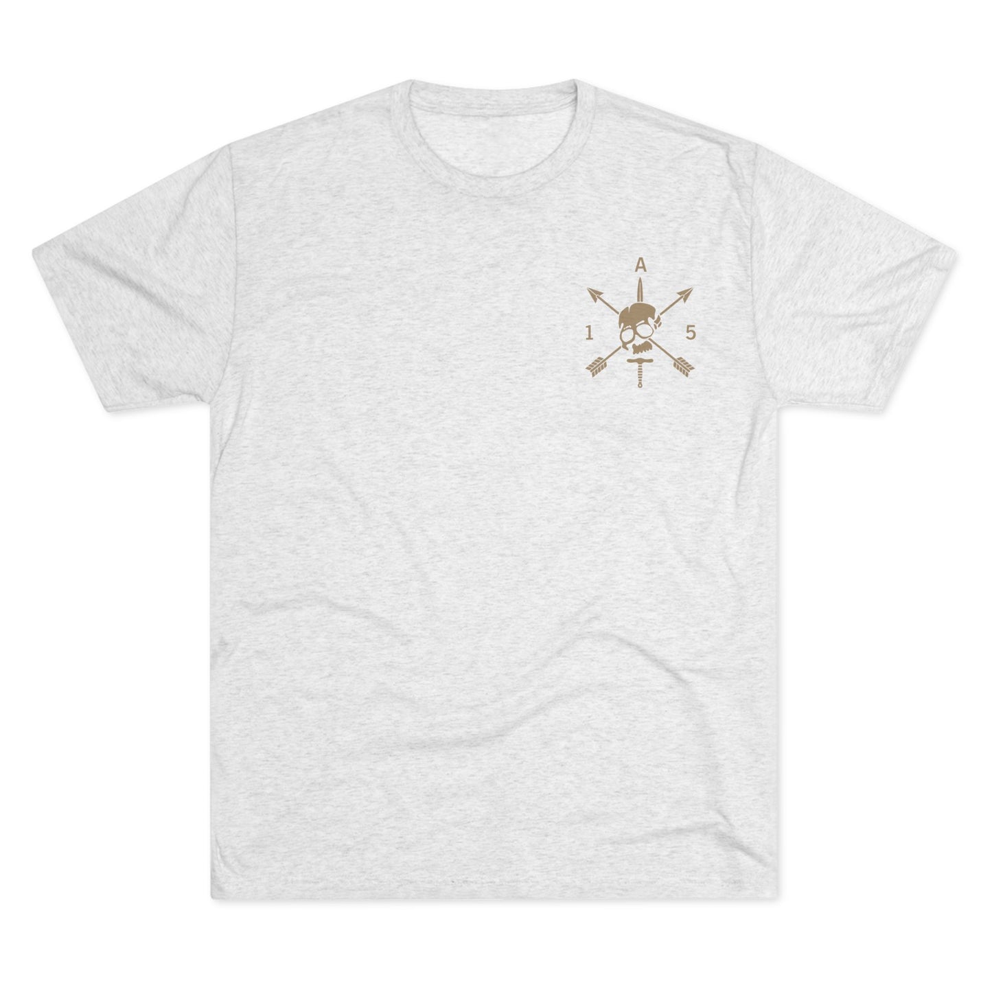 A15- Tan Logo Tshirt- Holiday 2024