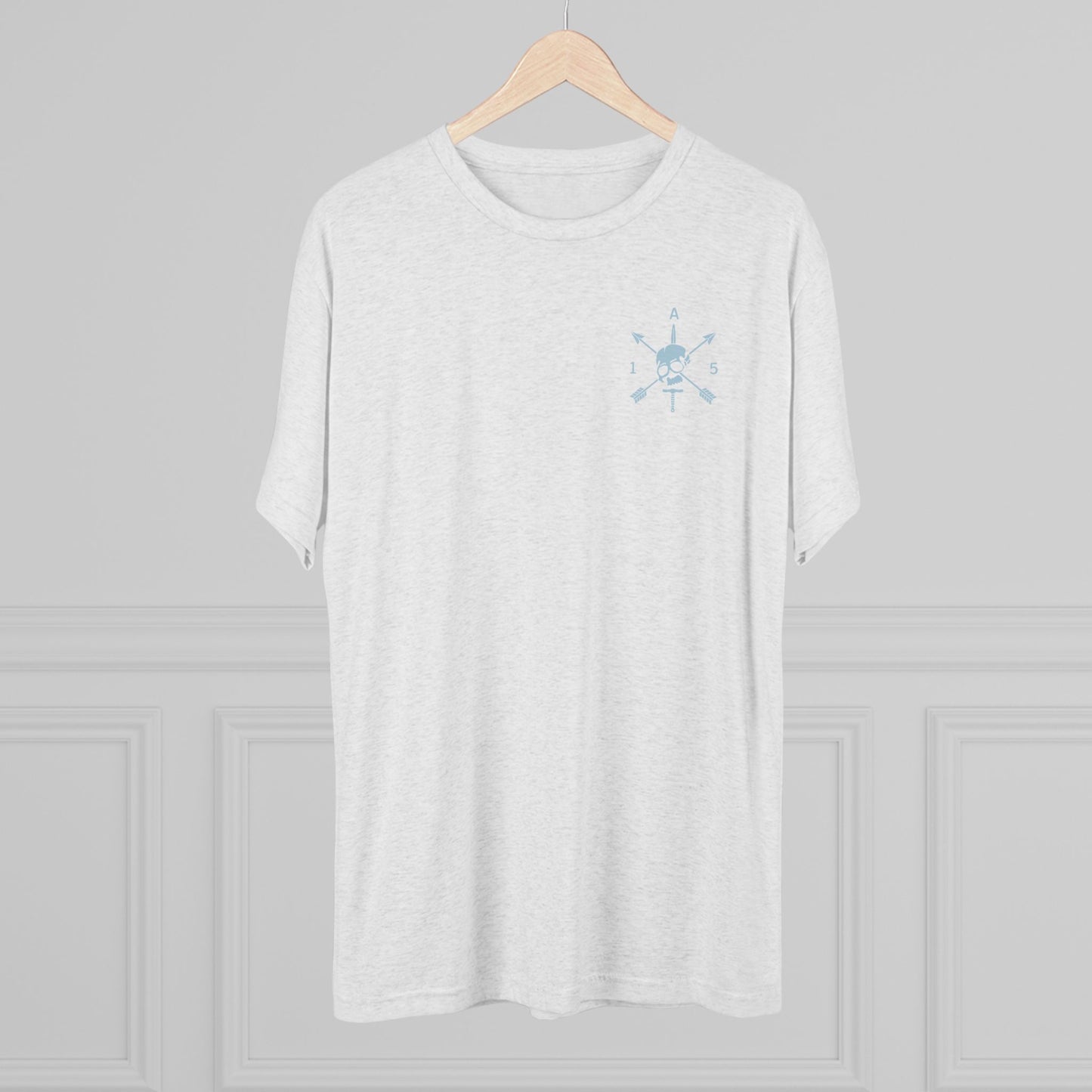 A15 Lt. Blue Logo Tshirt- Holiday 2024