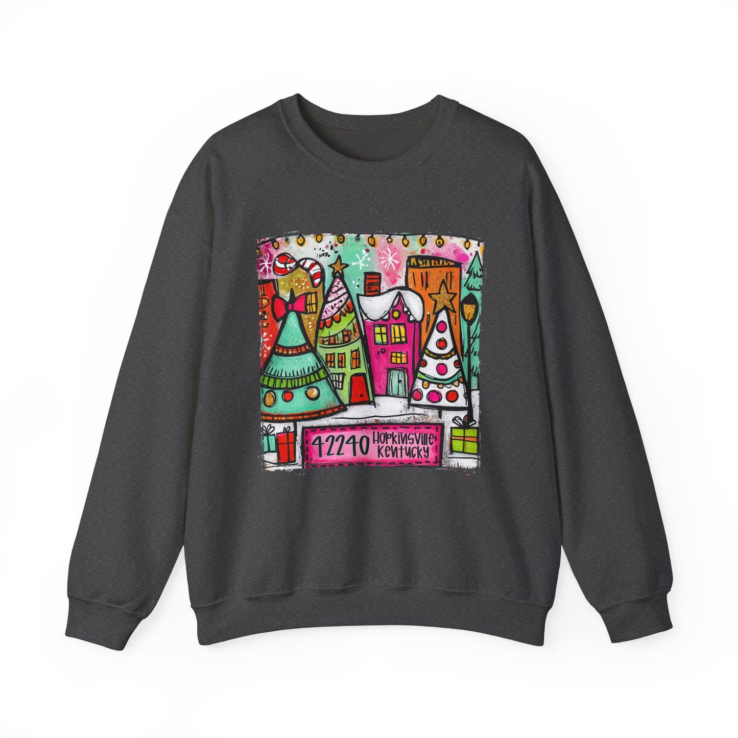 Small Town Christmas Crew Neck Gildan