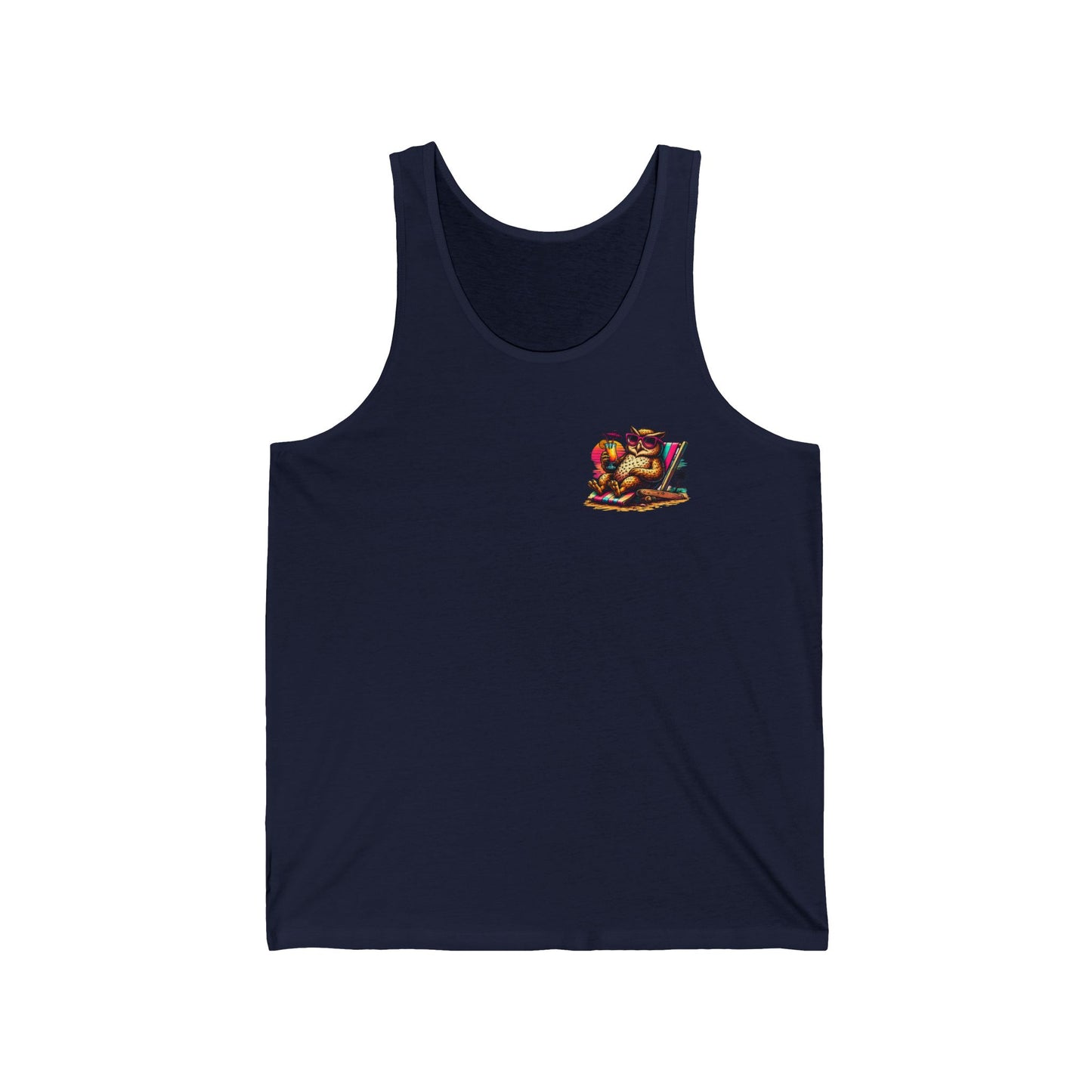 D35 Pocket Logo Unisex Jersey Tank
