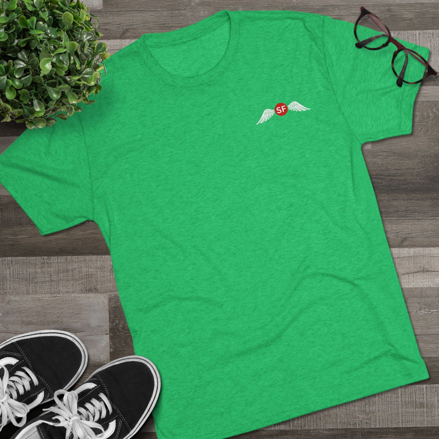 D35 Tri-Blend Crew Tee
