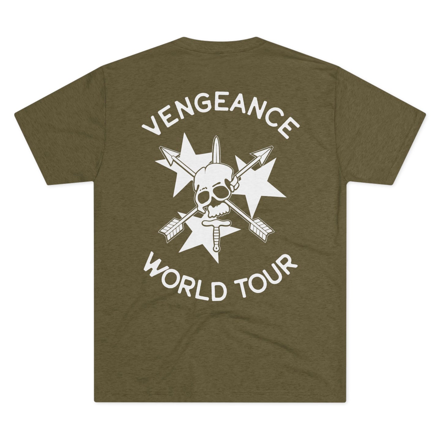 Troop One- Unisex Tri-Blend Crew Tee - Vengeance World Tour