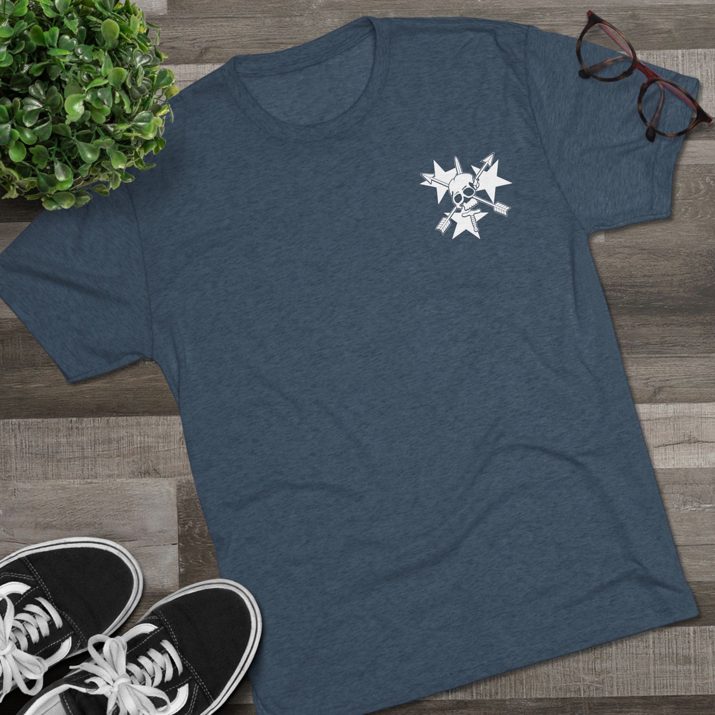 Detention Facility -Unisex Tri-Blend Crew Tee Troop 1