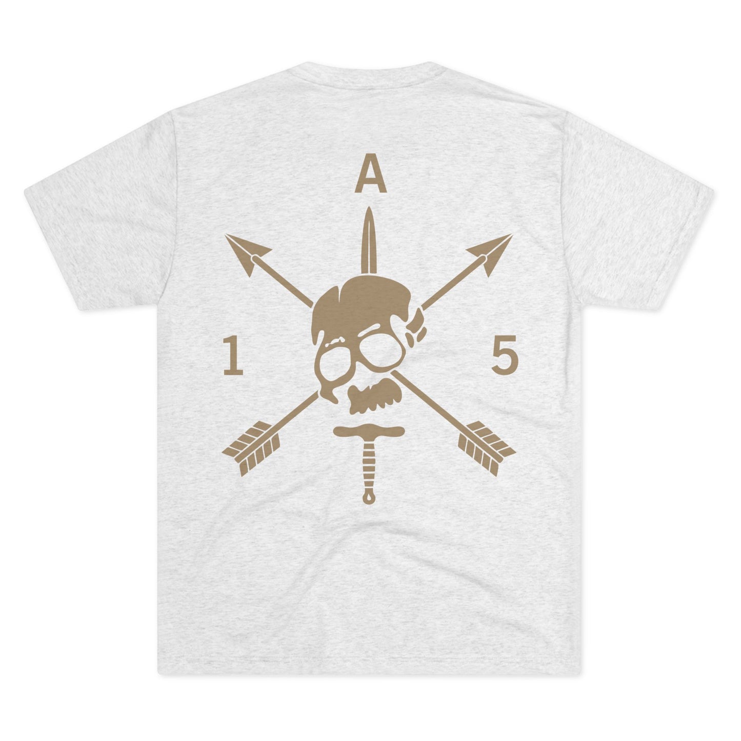 A15- Tan Logo Tshirt- Holiday 2024