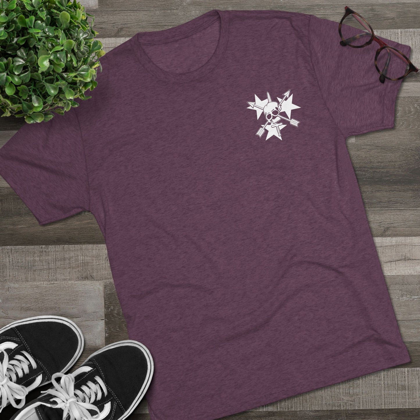 Detention Facility -Unisex Tri-Blend Crew Tee Troop 1
