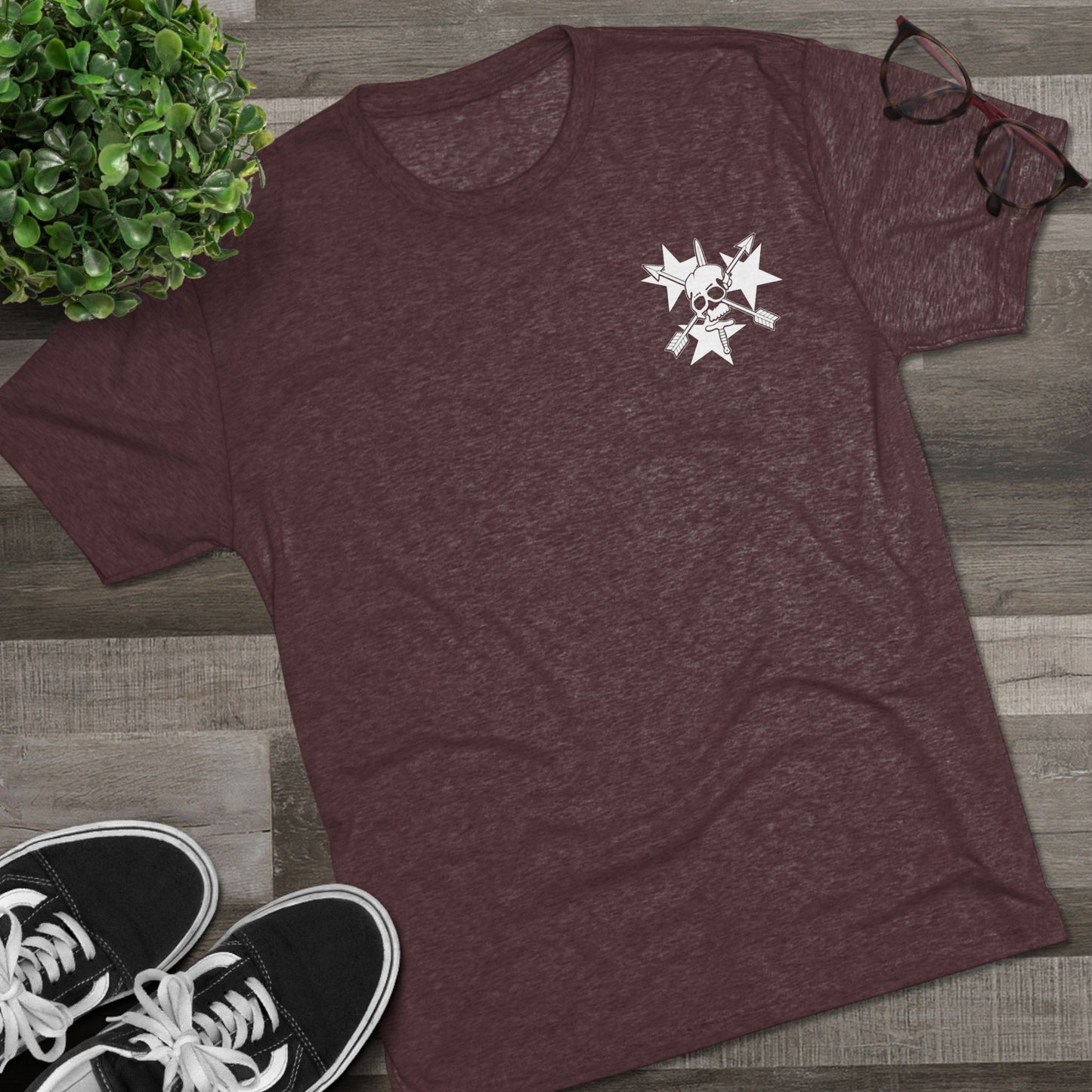 Detention Facility -Unisex Tri-Blend Crew Tee Troop 1